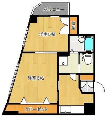 グレイスフルマンションの物件間取画像